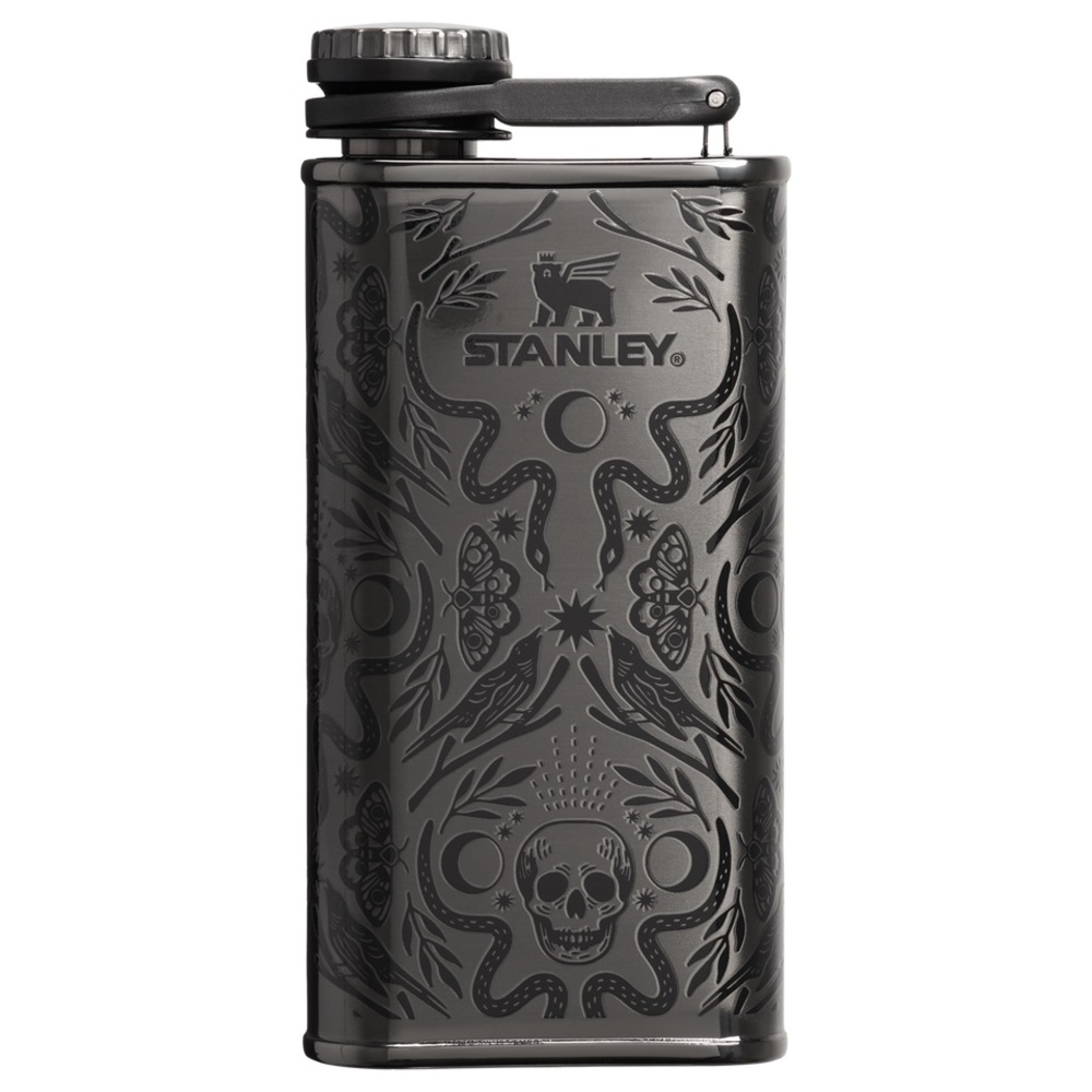 Stanley Deadly Damask Halloween 2025 Engraved Flask